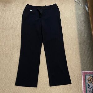 LISETTE Black Straight Leg Pants